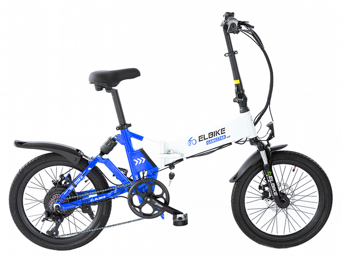 Электровелосипед Elbike Gangstar Vip 13 (Синий)