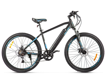 Электровелосипед Eltreco XT 600 Pro (Черно-синий)